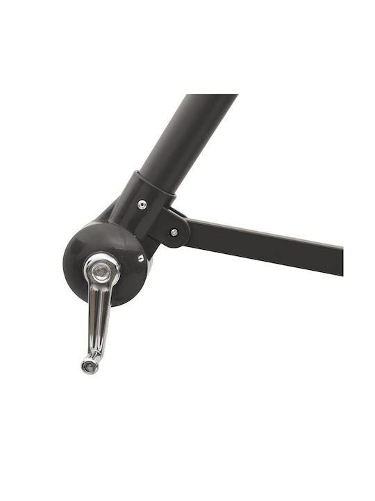 Umbrelă Suspendată Pătrată Metalică Albastră 2.69x2.69xÎnălțime2.35m
