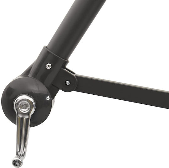 Umbrelă Suspendată Pătrată Metalică Albastră 2.69x2.69xÎnălțime2.35m