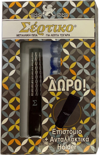 Sertiko Rohre Mit Schirm SD-673A Schwarze