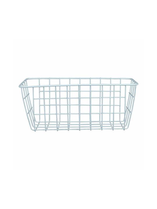 Uncle George Storage Basket White 29x12x13cm 1pcs