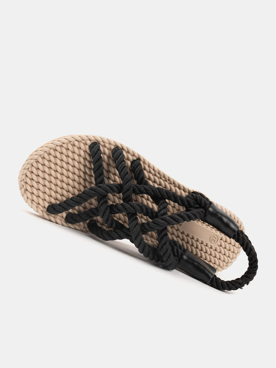 Sandale Casual Damă Negru
