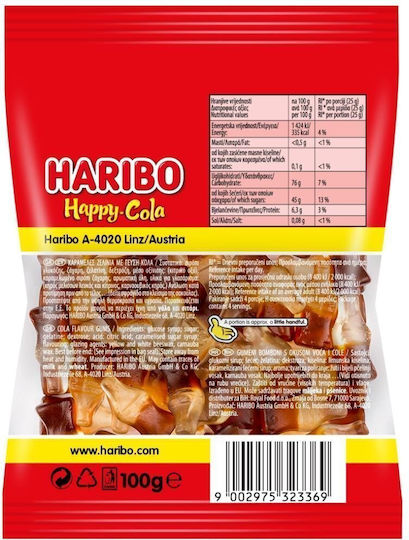 Haribo Jellies Happy Cola 1pcs 100gr