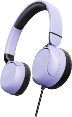 HyperX Cloud Mini On Ear Gaming Headset με σύνδεση 3.5mm Lavender for Nintendo Switch / PC / PS4 / PS5 / XBOX