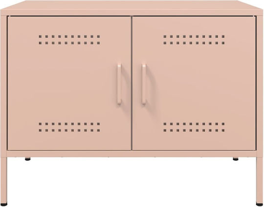 Έπιπλο Τηλεόρασης Μεταλλικό Ροζ Μ68xΠ39xΥ50.5cm 842937