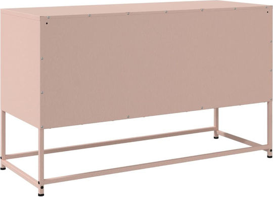TV-Ständer Metall Rosa M36xT39xH123cm