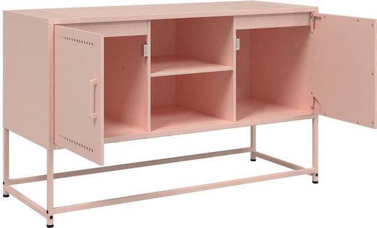 TV-Ständer Metall Rosa M36xT39xH123cm