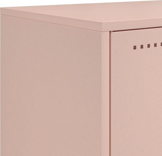 TV-Ständer Metall Rosa M36xT39xH123cm