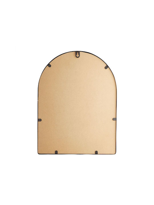 Butlers Oglindă de Perete cu Negru Ramă din Metalic 40x30cm 1buc