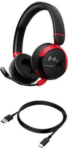 HyperX Cloud Mini На ушите Геймърски слушалки с връзка 3,5 мм Red/Black за Nintendo Switch / PC / PS4 / PS5 / XBOX