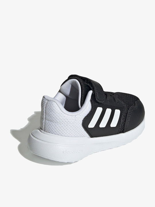 Tensaur Tensaur Run 3.0 Kids Sports Shoes Running with Hoop & Loop Closure Black