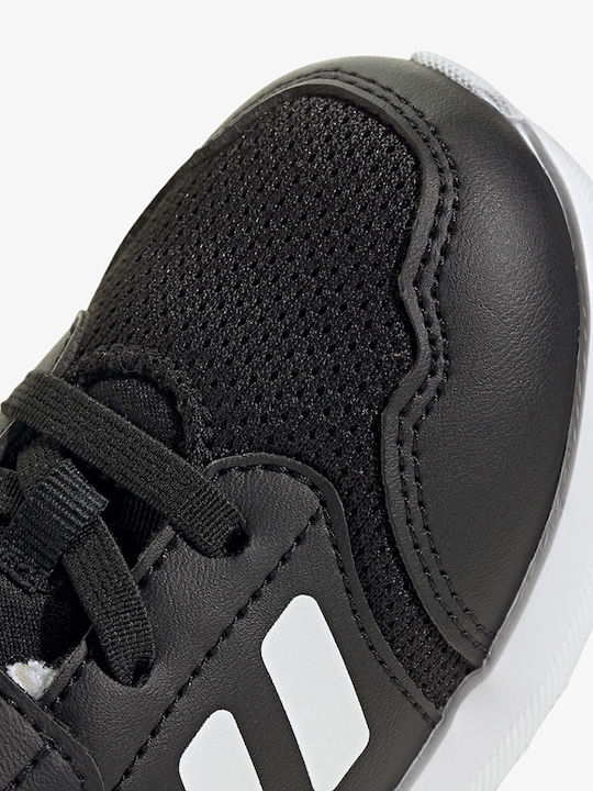 Tensaur Tensaur Run 3.0 Kids Sports Shoes Running with Hoop & Loop Closure Black
