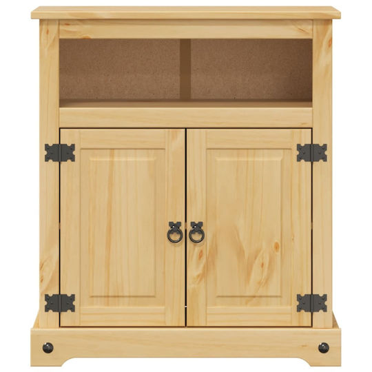 vidaXL Bathroom Cabinet L70xW33xH80cm Brown