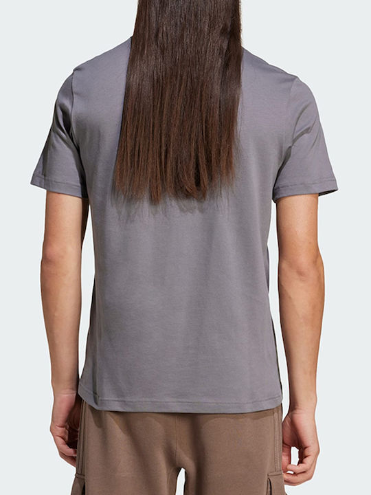 Adidas T-shirt Bărbătesc cu Mânecă Scurtă Gri