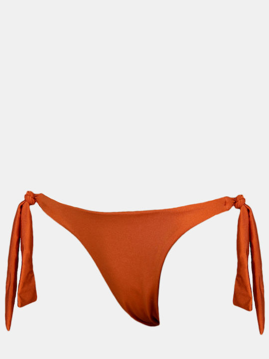 Bikini Bottoms Brazil Tie Terracotta