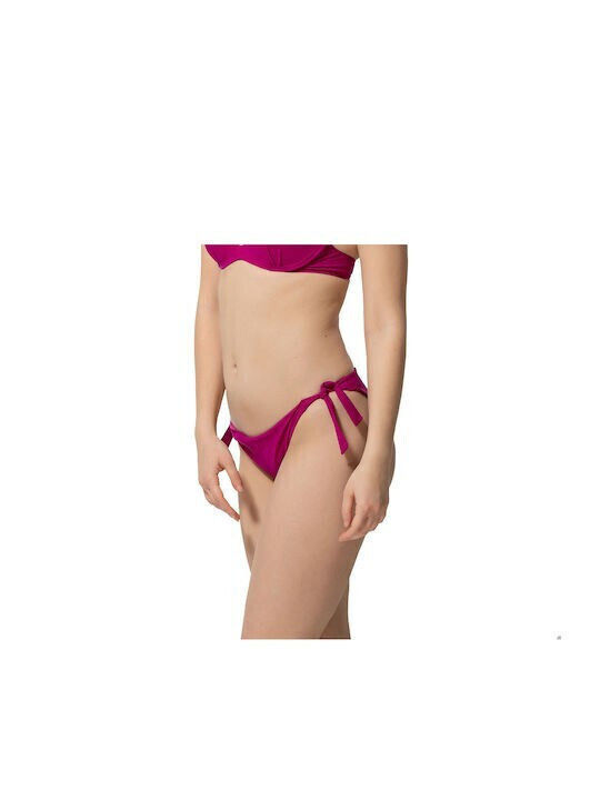 Bikini Inferioare cu Dantelă Violet
