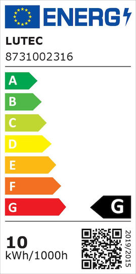 Lutec Becuri Smart LED 9.2W Alb reglabil Reglabil în intensitate 2buc