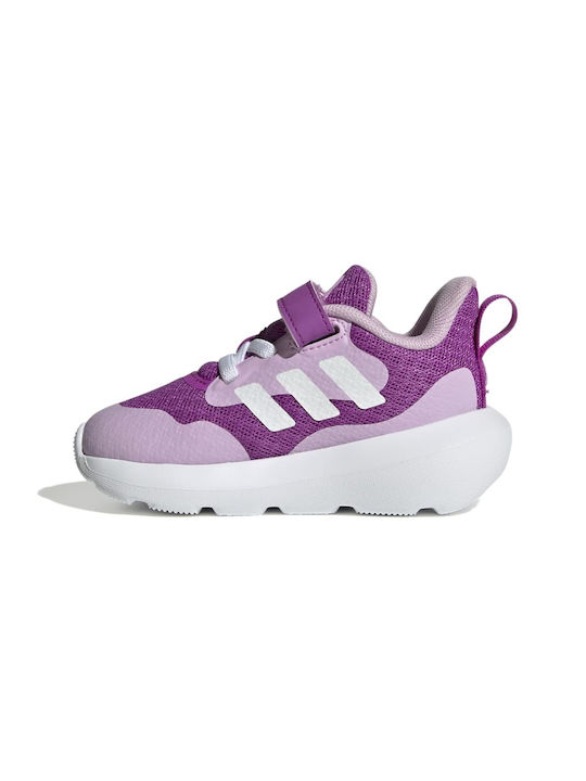 Adidas Αthletische Kinderschuhe Laufen Fortarun 3.0 EL Violet