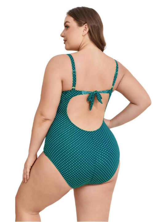 Pretty Lingerie One-Piece Swimsuit GREEN