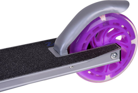 Jokomisiada Kinderroller Klappbar City Scooter 2-Rad Lila