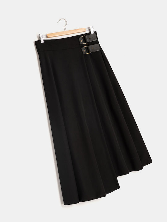 Black Midi Skirt