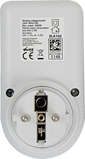 Esperanza Electrical Meter Socket 3.68kW