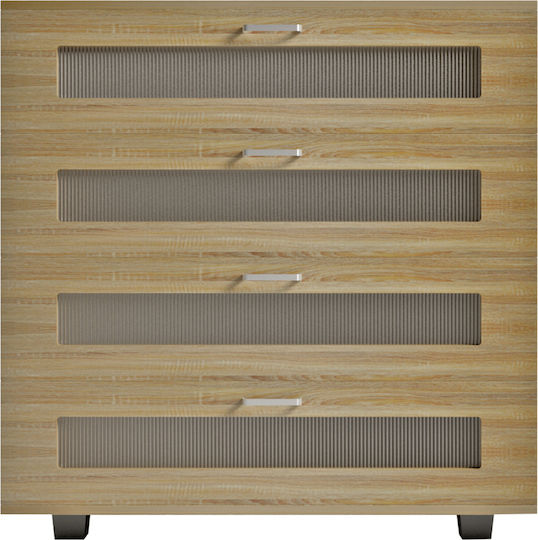 Συρταριέρα Креватокамарас Дървена Sonama 80x40x83бр