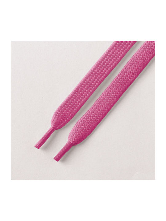 Bergal Sneaker Laces Fuchsia 120cm Width 7mm Made of Durable Polyester