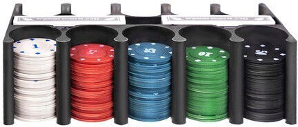 Set 200 Poker Chips 11.5gr in Metallic Box