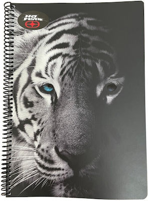 No Fear Spiral Notebook Ruled B5 70 Sheets 2 Subjects 1pcs