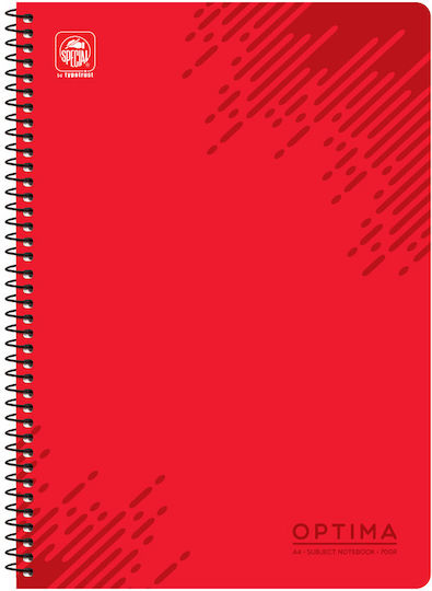 Typotrust Σπιράλ Τετράδιο Ριγέ Α5 3 Θεμάτων