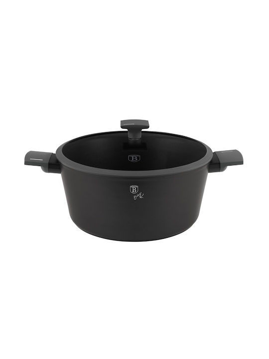 Berlinger Haus Anthracite Collection Дълбока Тенджера от Алуминий 8лт / 30см