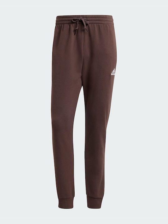 Feelcozy Παντελόνι Φόρμας χωρίς Λάστιχο Brown