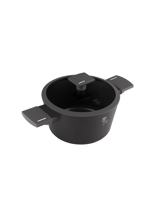 Berlinger Haus Anthracite Collection Deep Pot made of Aluminum 2.5lt / 20cm