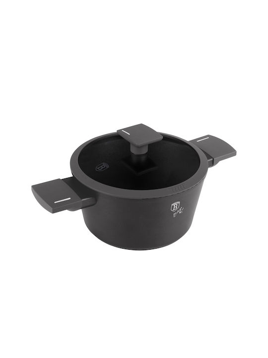Berlinger Haus Anthracite Collection Deep Pot made of Aluminum 2.5lt / 20cm