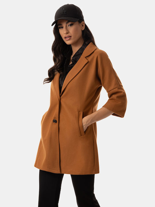 Women's Light Camel Coat