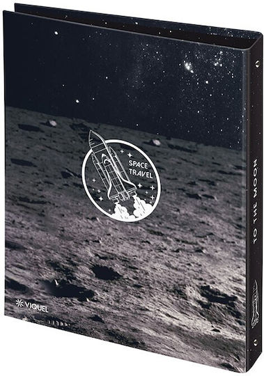 Folder 4 Rings A4 Space Conquest Pp 200399 Viquel 3135252003992 Blue