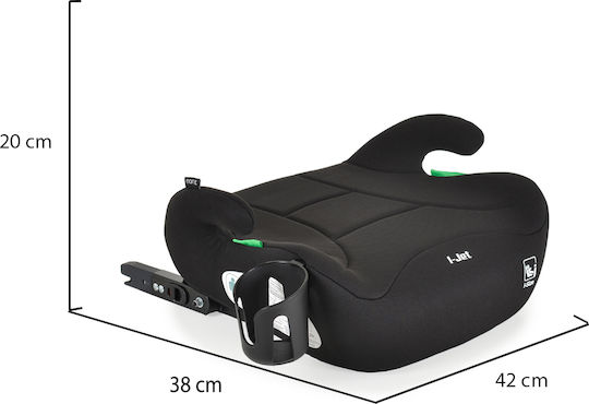 Moni I-Jet Baby Car Seat Booster i-Size with Isofix Black