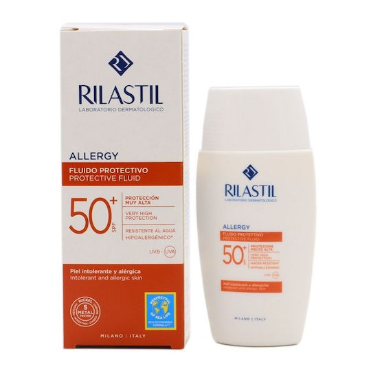 Rilastil Allergy Protective Fluid Sunscreen Cream Face SPF50 50ml