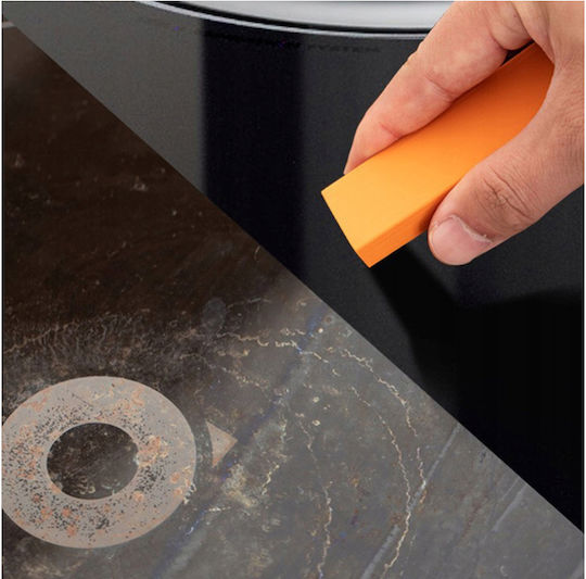 Eraser Zola Cleaning Glass Metal Rubber Orange 8x2.5x1.3 Cm