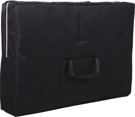 Mobiak Wooden Portable/Folding Black Massage and Physiotherapy Bed 180x60cm