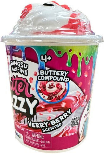 Gama Brands Slime Fluffy Butter Blizzy με Έκπληξη Verry Berry Scented για Παιδιά 4+ Ετών