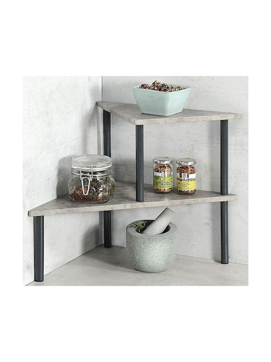 Kesper Kitchen Organizer Racks Metallic in Gray Colour 38x53x38cm