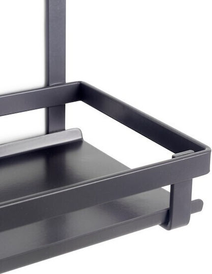 Emuca Pendant Metal Shelf Grey