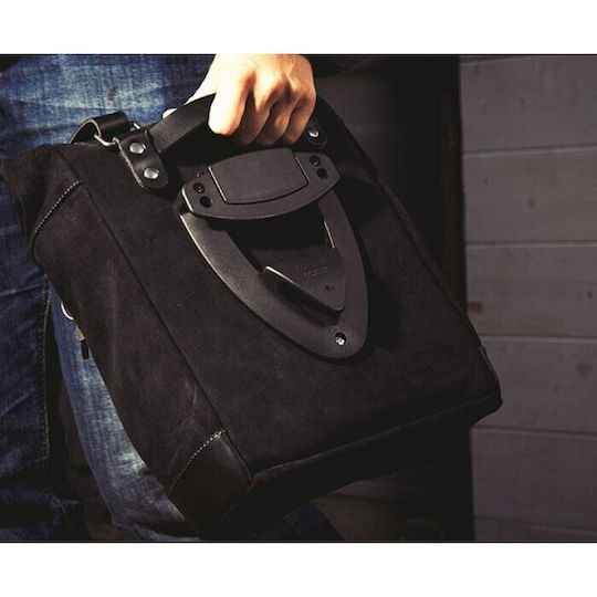 Unit Garage Suede Moss 14Es in Schwarz Farbe