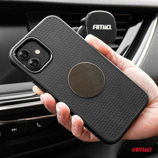 AMiO Auto Handyhalterung mit Magnet Schwarz