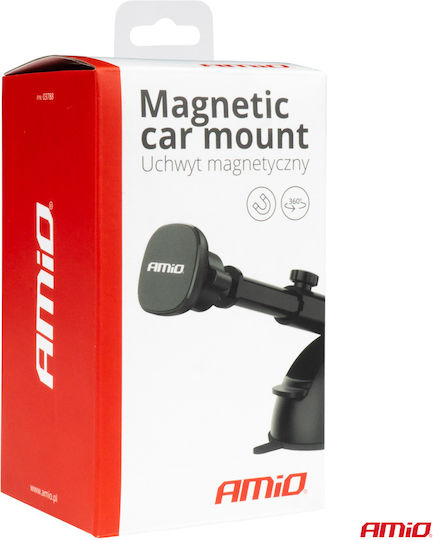 AMiO Auto Handyhalterung mit Magnet Schwarz