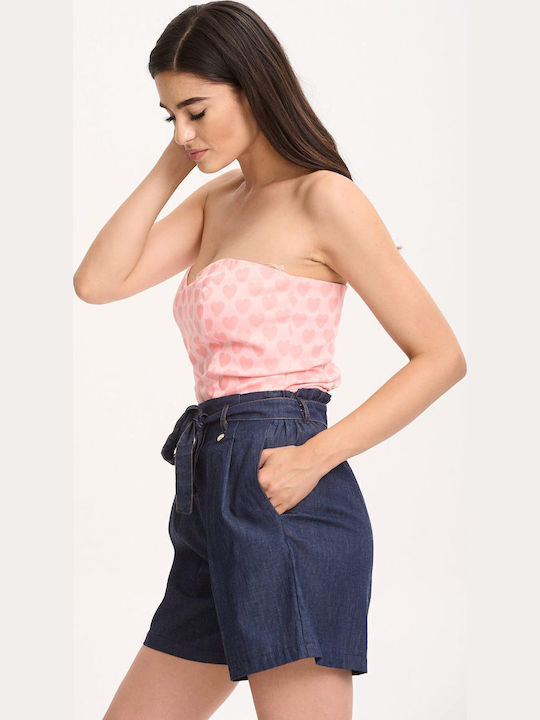 Women's Jean Shorts Dark Blue