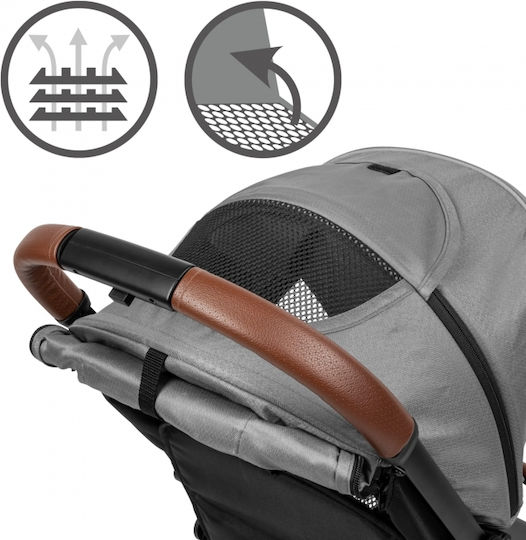 Kidwell Colmer Καρότσι Μωρού Kατάλληλο για Nεογέννητο Cool Grey 8kg