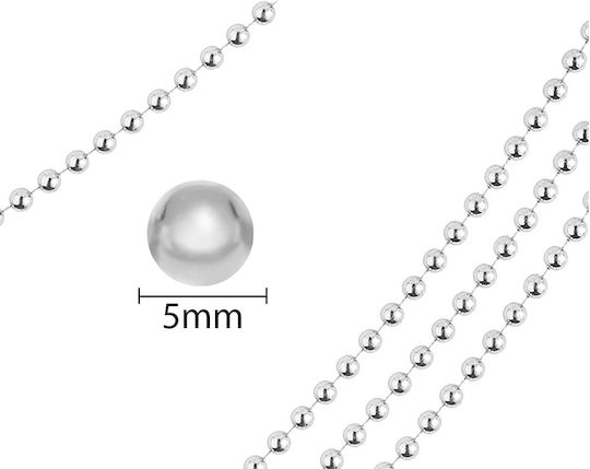 Decorative Pearls Christmas Tree Zola Pearly White 5m Various Sizes