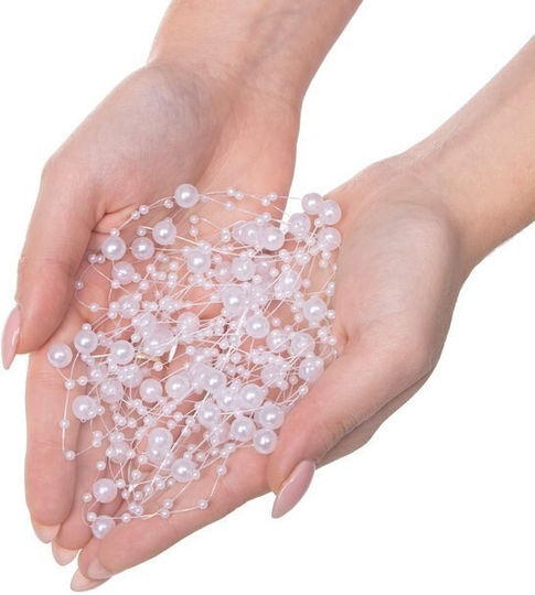 Decorative Pearls Christmas Tree Zola Pearly White 5m Various Sizes